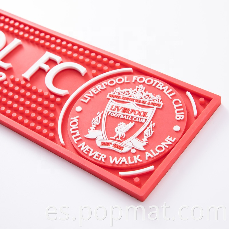 Barmat con Logotipo de Logotipo Soft PVC 3D Table Bar Mat